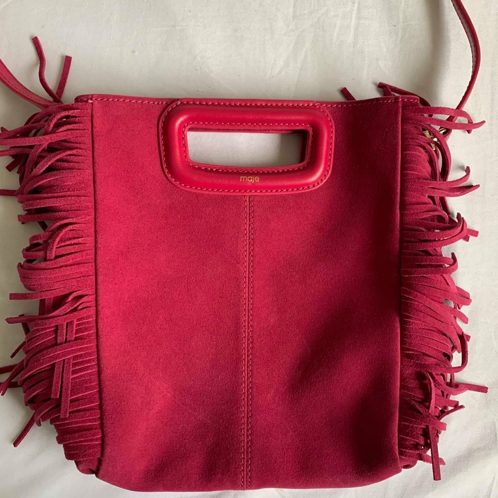 framboise bag MAJE WITH BELT
